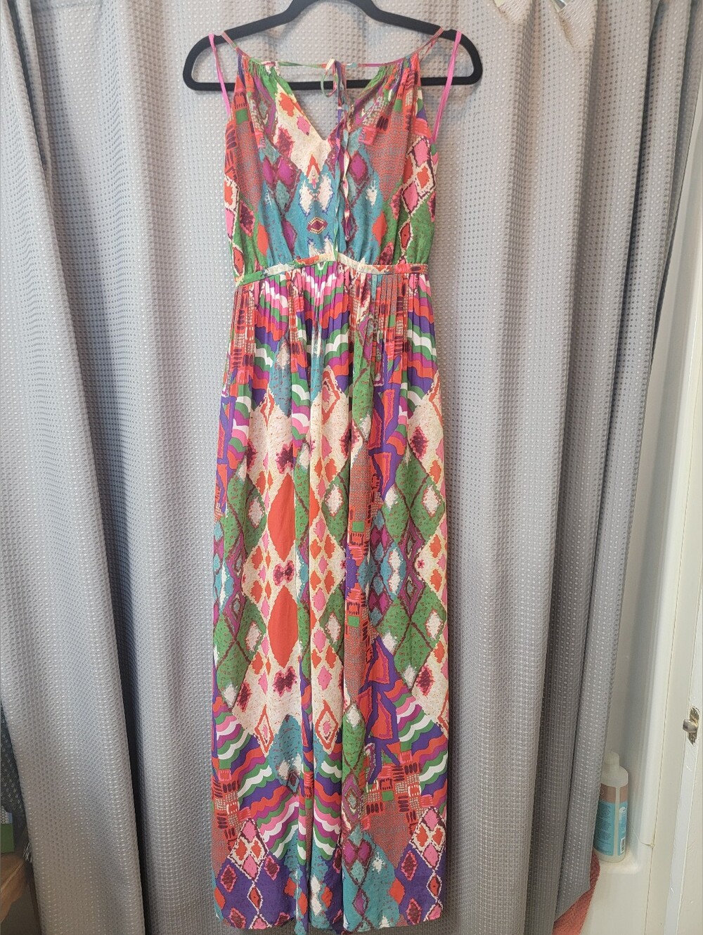 Anthropologie Maeve Ikat Tarana Maxi Dress Size 6 - Picture 2 of 7